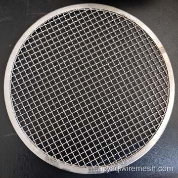 250 mm 280 mm Mesh di filo per griglia per barbecue usa e getta